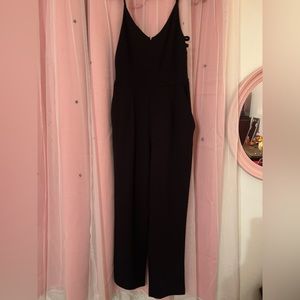 Express,black pants jumpsuit,size XS